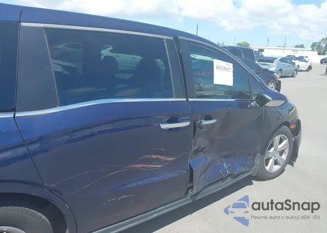 2019 Honda Odyssey Ex-L z USA, uszkodzony, nr VIN 5FNRL6H71KB130487